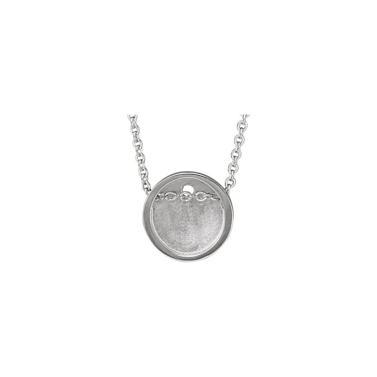 14K White Gold Natural Alexandrite 16-18" Necklace