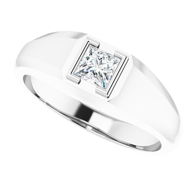 3/8 CTW Lab-Grown Diamond Band, 6.95 mm