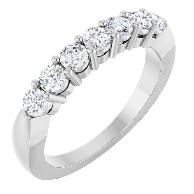 3/8 CTW Natural Diamond Anniversary Band, 14.05 x 2.5 mm