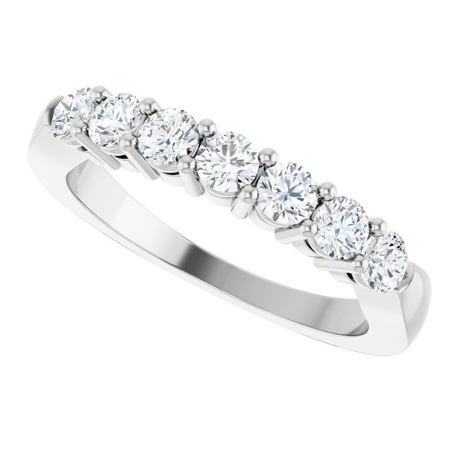 5/8 CTW Natural Diamond Anniversary Band, 14.05 x 2.5 mm