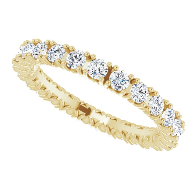 1 1/2 CTW Natural Diamond Eternity Band, 2.74 mm