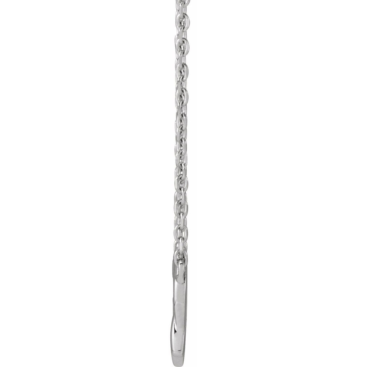 Sterling Silver Celtic-Inspired 16-18" Necklace