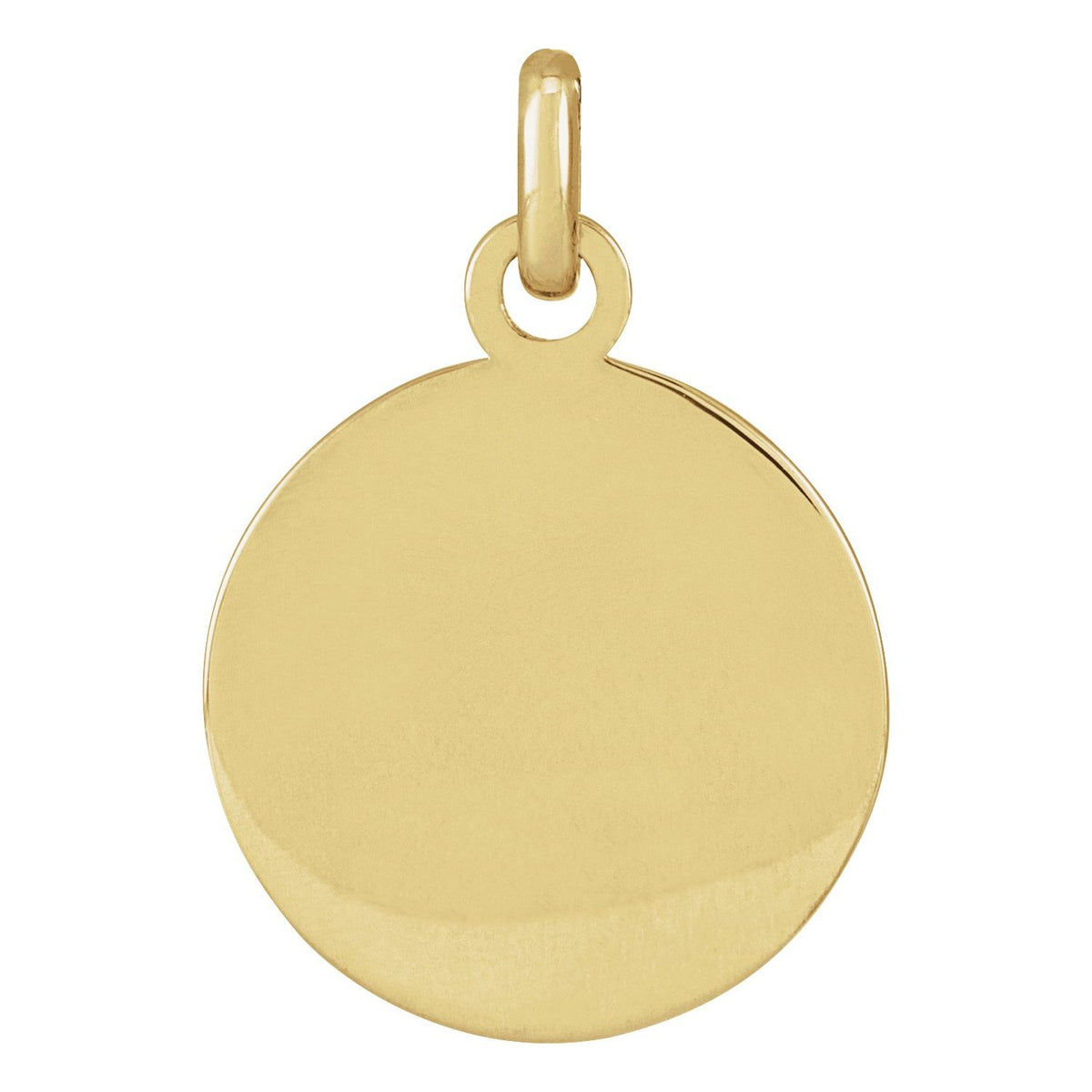 14K Yellow Gold Compass Pendant