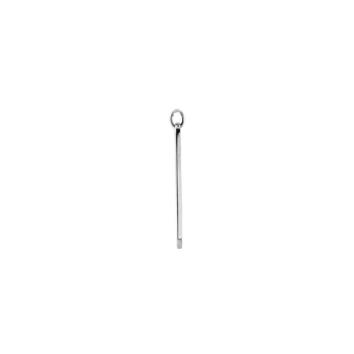 Sterling Silver Engravable Home Pendant
