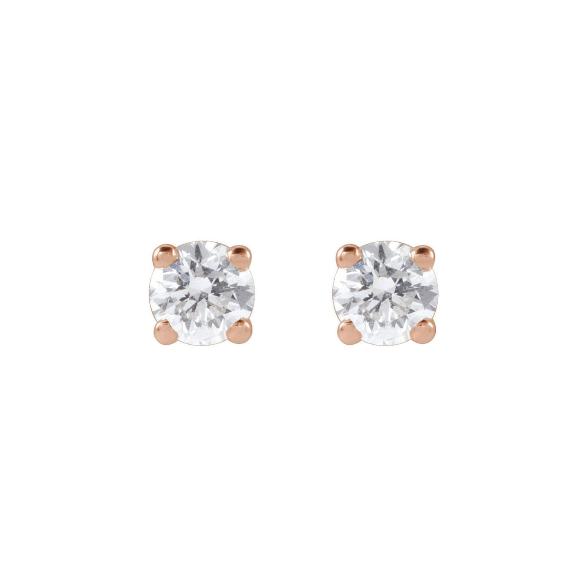 1/4 CTW Lab-Grown Diamond Earrings