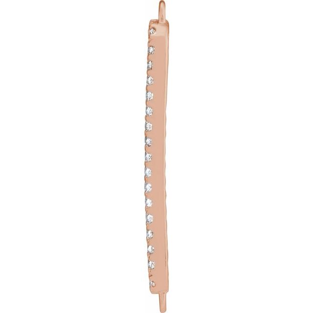 1/3 CTW Lab-Grown Diamond Geometric Link