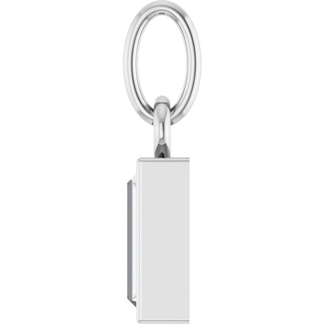 3/8 CT Lab-Grown Diamond Bezel-Set Pendant