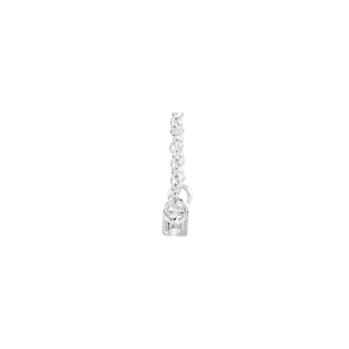 Engravable Four-Sided Bar 18" Necklace