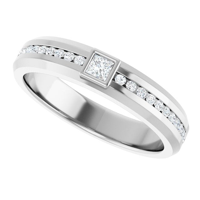 1/3 CTW Natural Diamond Band, 4.7 mm