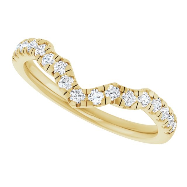 1/4 CTW Lab-Grown Diamond Band for 12x6 mm Marquise Ring