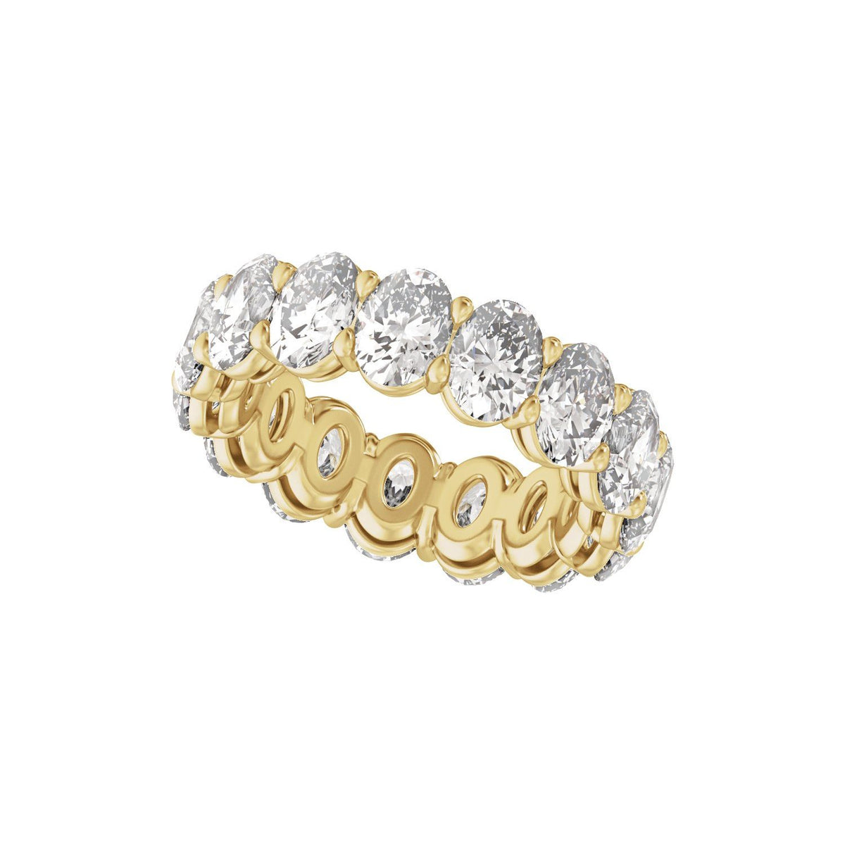 8 3/4 CTW Natural Diamond Low Profile Eternity Band