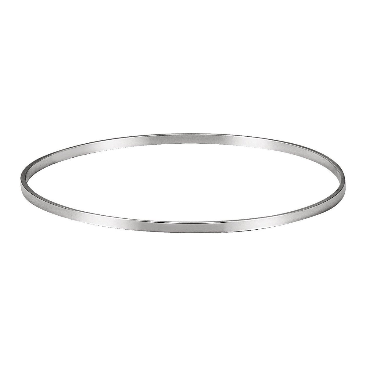 Sterling Silver Bangle 6 1/2" Bracelet