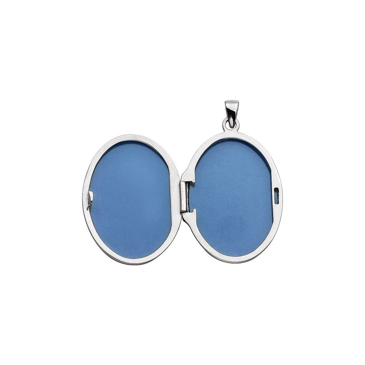 Sterling Silver Oval Locket