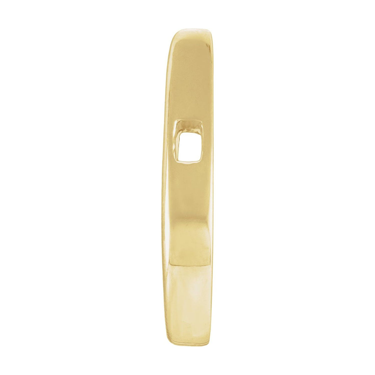 14K Yellow Gold Pendant Enhancer