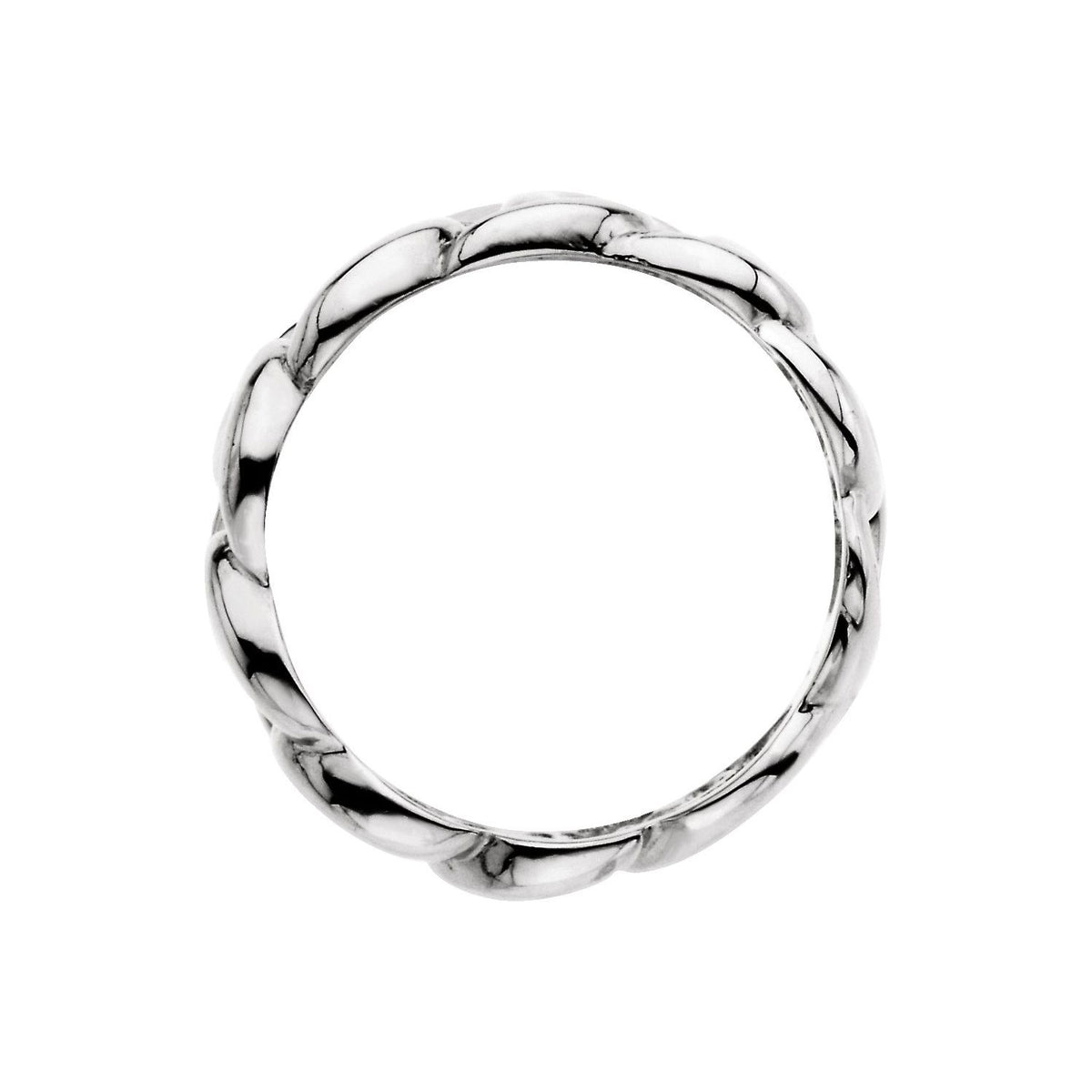 Platinum Link Design Band