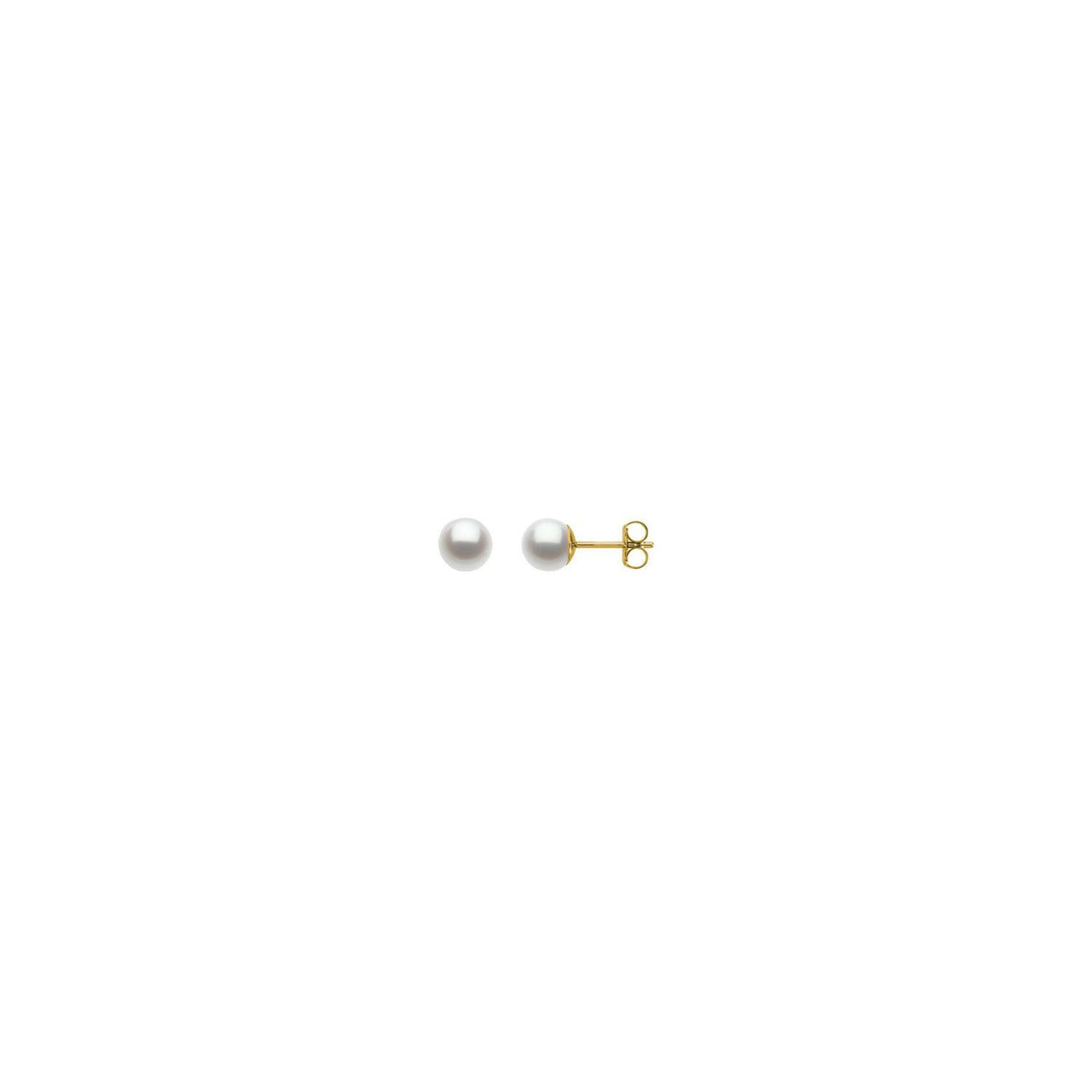 Cultured White Freshwater Pearl Earrings (66776)