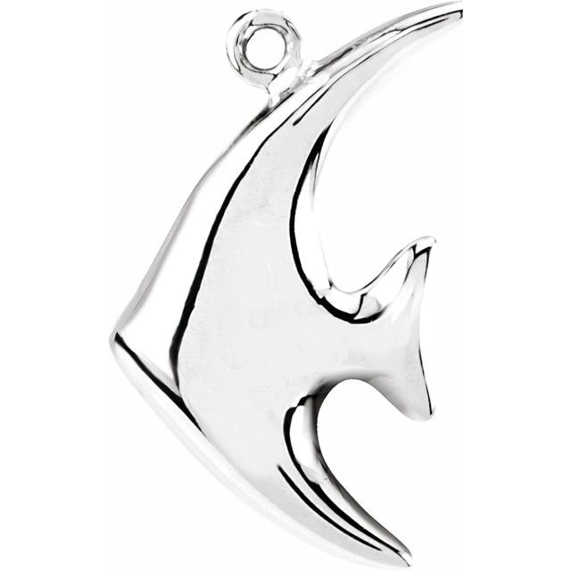Right Angel Fish Dangle