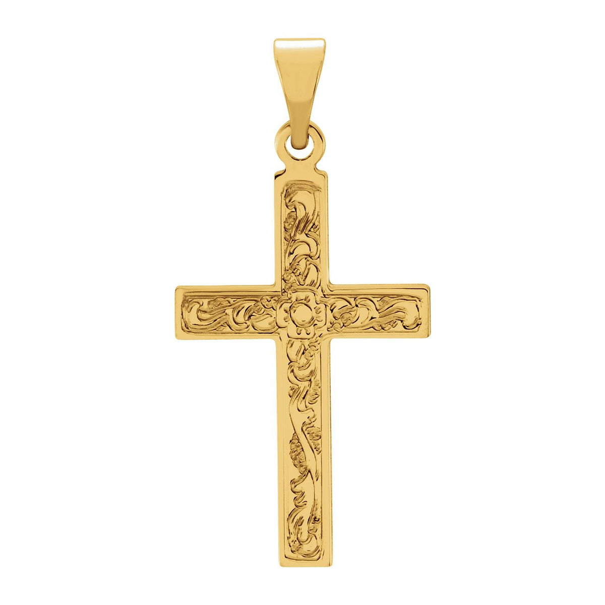 25.9x12 mm Cross Pendant, 25.9 x 12 mm