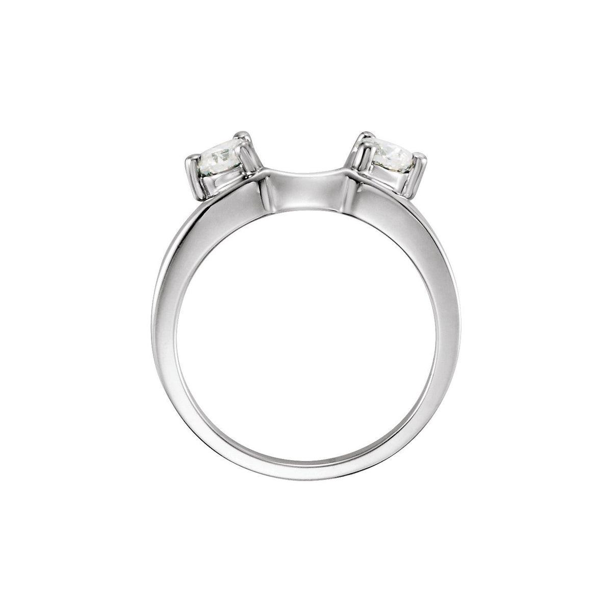 1/2 CTW Lab Grown Diamond Wrap-Style Ring Enhancer