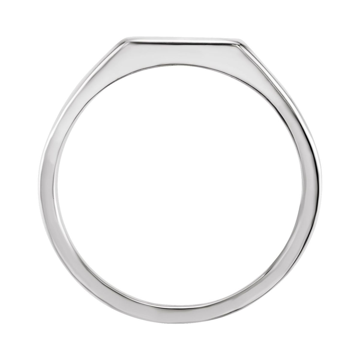 12x10 mm Rectangle Signet Ring