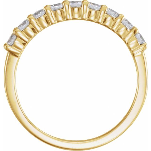 1/2 CTW Natural Diamond Anniversary Band, 2.5 mm