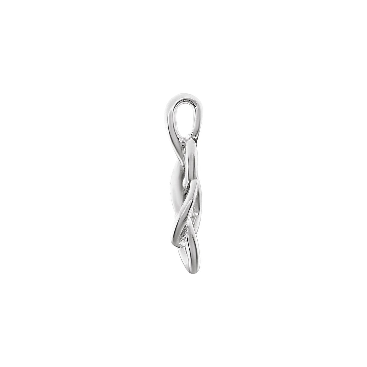14K Yellow Gold Teardrop Knot Pendant