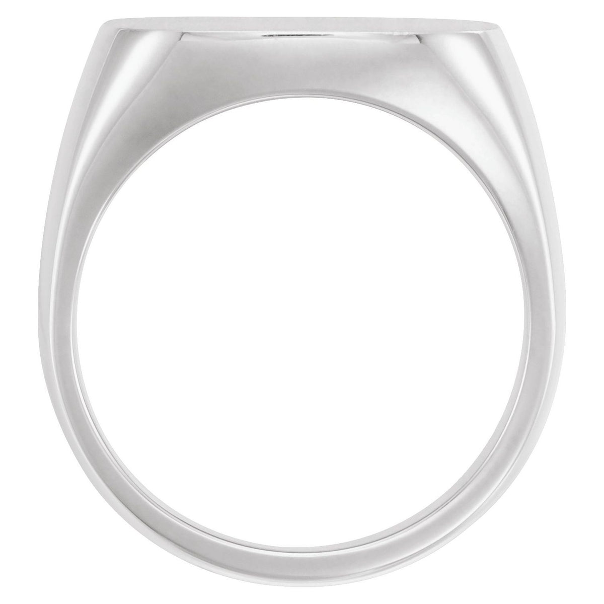 Signet Ring, 12 x 12 mm