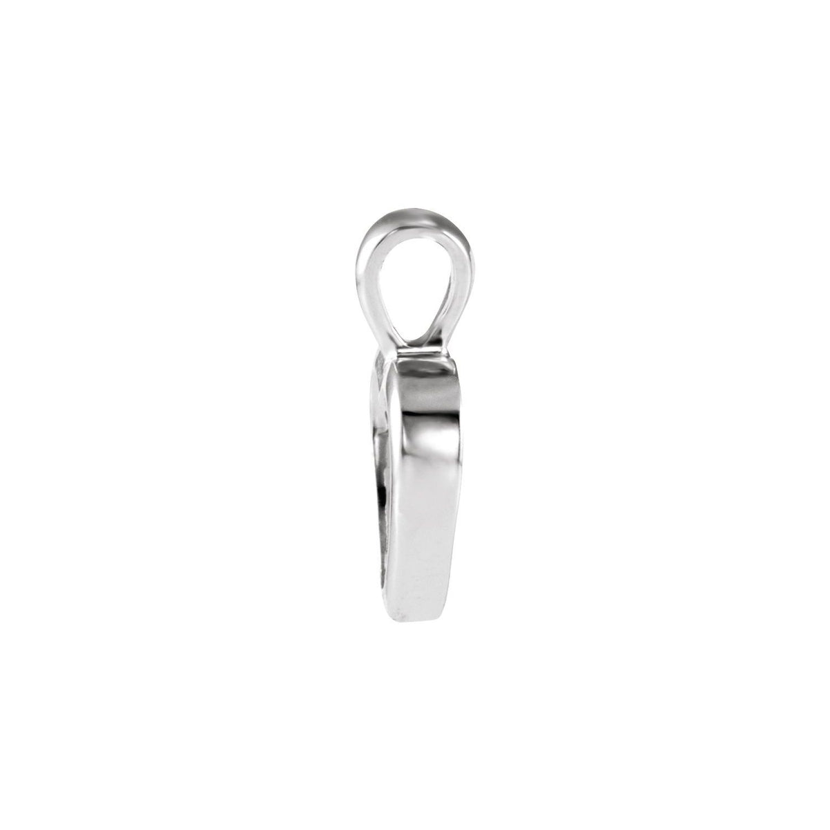 15x10 mm Open Heart Pendant