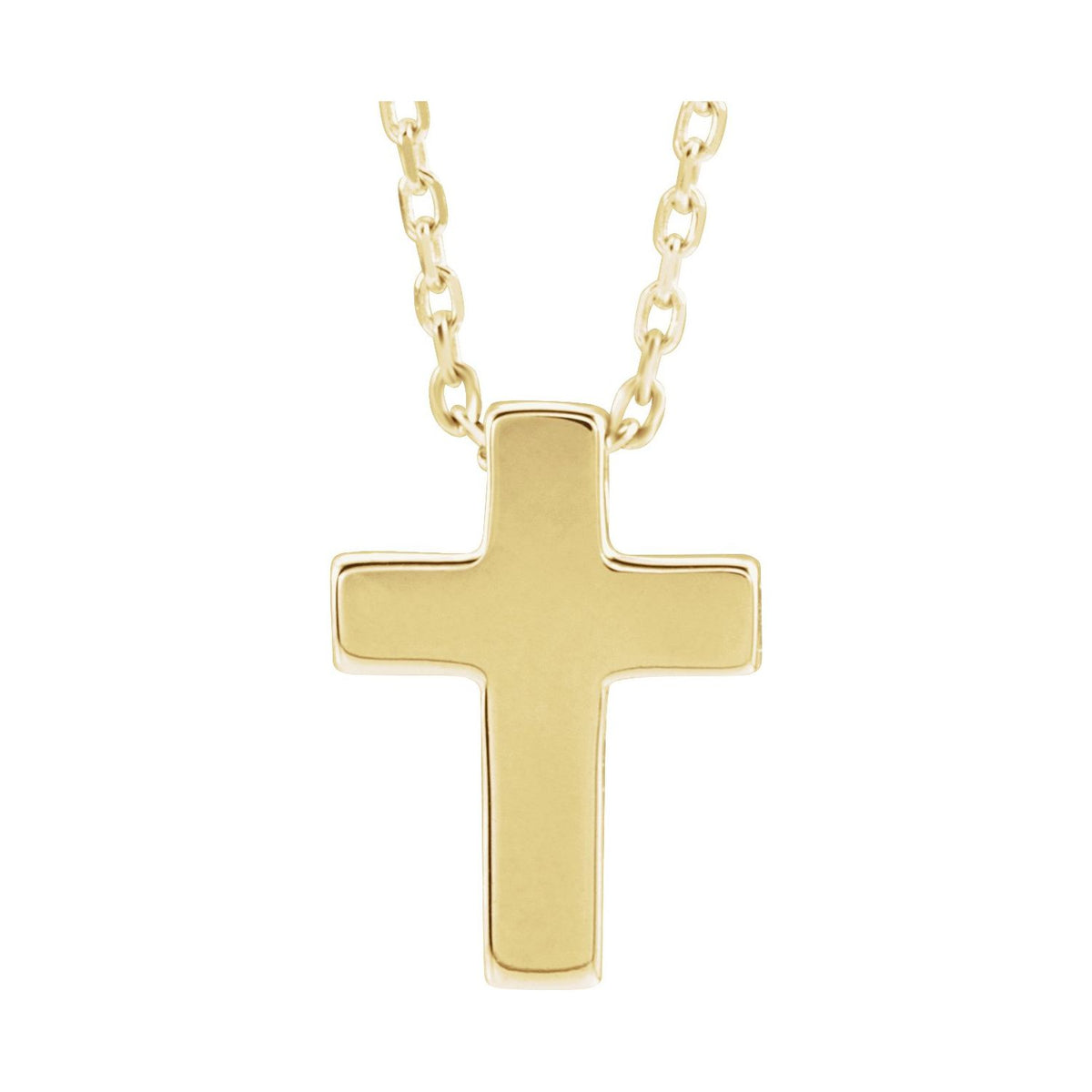 Petite Cross Slide Pendant