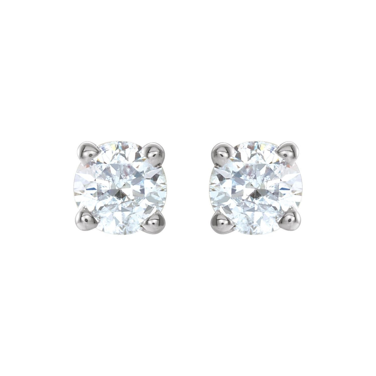 3/8 CTW Natural Diamond Earrings
