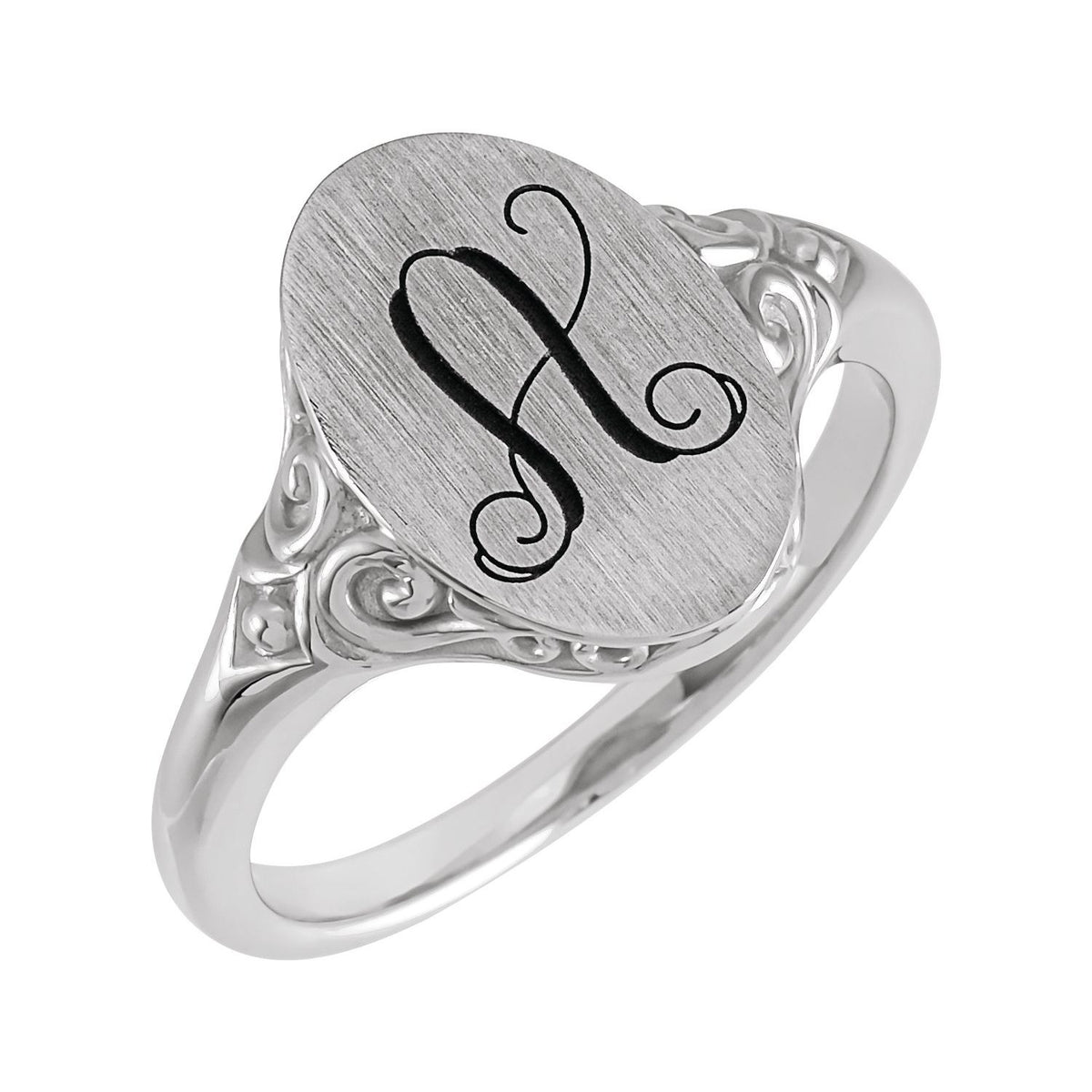 Oval Signet Ring, 13.4 x 9 mm