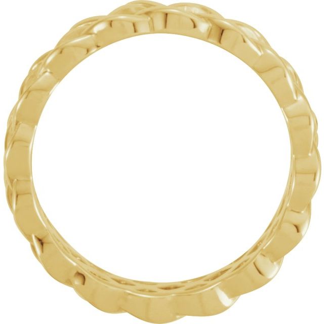 Celtic-Inspired Band, 8 mm, Style 2