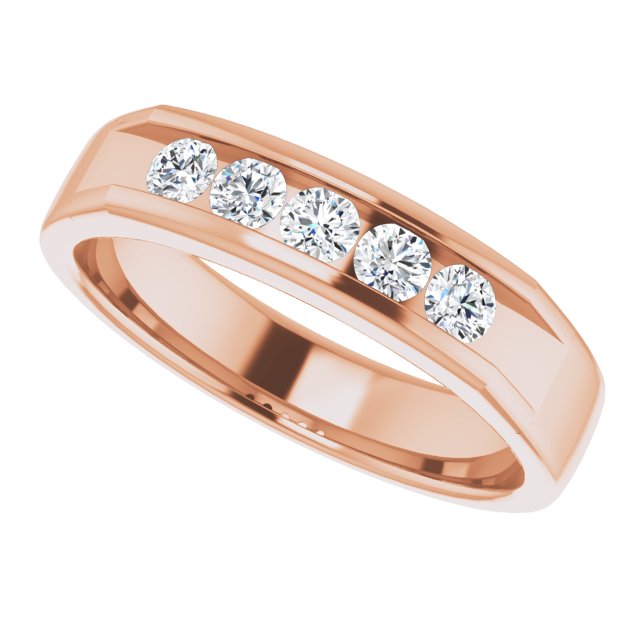 1/2 CTW Lab-Grown Diamond Band, 5 mm