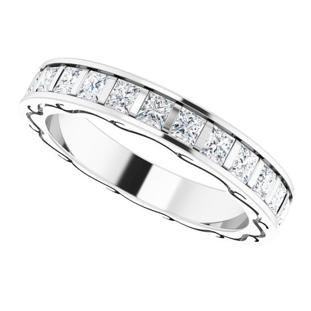 1 9/10 CTW Natural Diamond Eternity Band, 3.55 x 22.14 mm