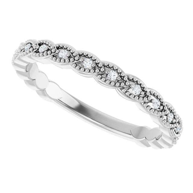 .07 CTW Natural Diamond Anniversary Band, 2.35 mm