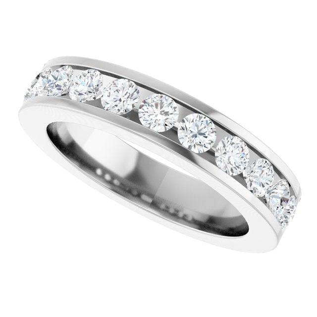 1 CTW Natural Diamond Anniversary Band, 4.5 mm