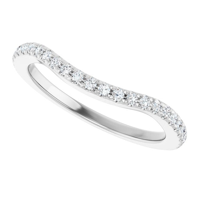 1/5 CTW Natural Diamond Matching Band, 1.7 mm