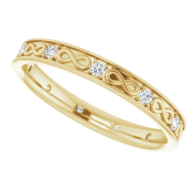 1/3 CTW Natural Diamond Band, 3.63 mm