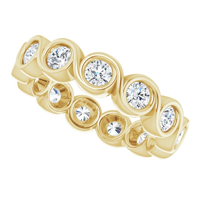 1 1/5 CTW Natural Diamond Eternity Band, 4.69 mm