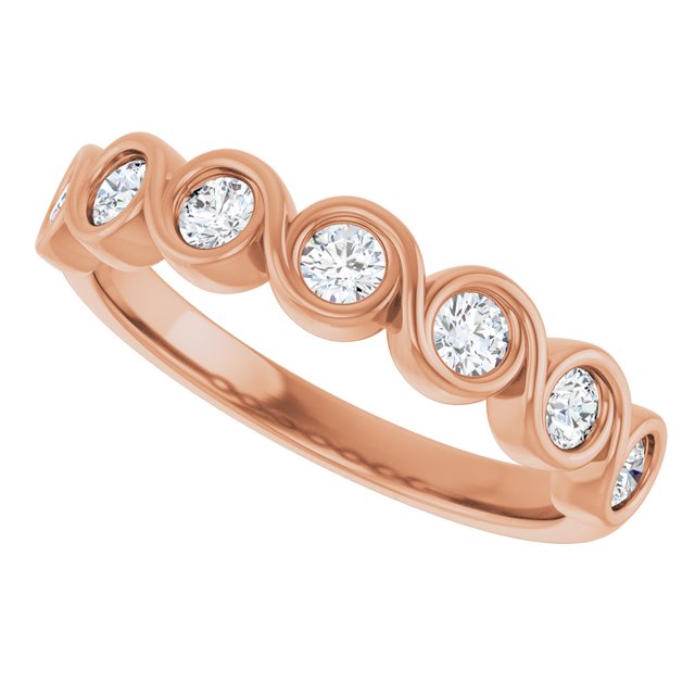 3/8 CTW Natural Diamond Anniversary Band, 2.48 mm