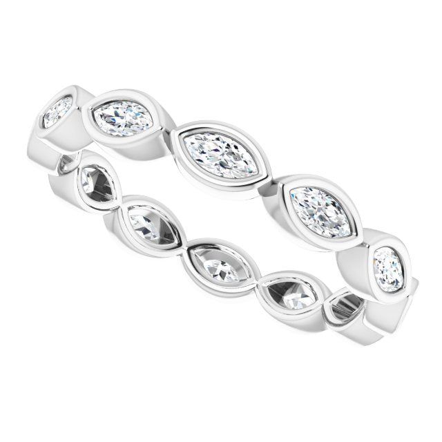 1/2 CTW Natural Diamond Eternity Band, 2.11 mm