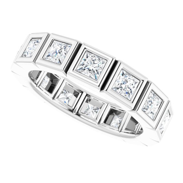 1 1/2 CTW Natural Diamond Eternity Band, 2.5 mm