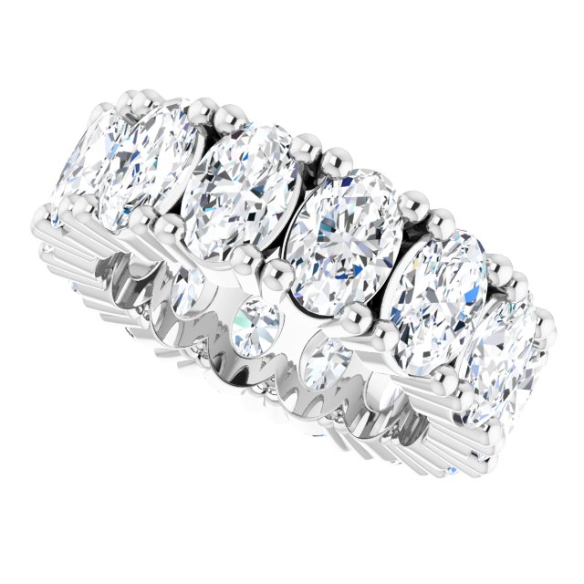5 5/8 CTW Lab-Grown Diamond Eternity Band, 6.19 mm