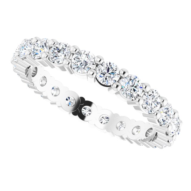 1 1/3 CTW Natural Diamond Eternity Band, 2.7 mm