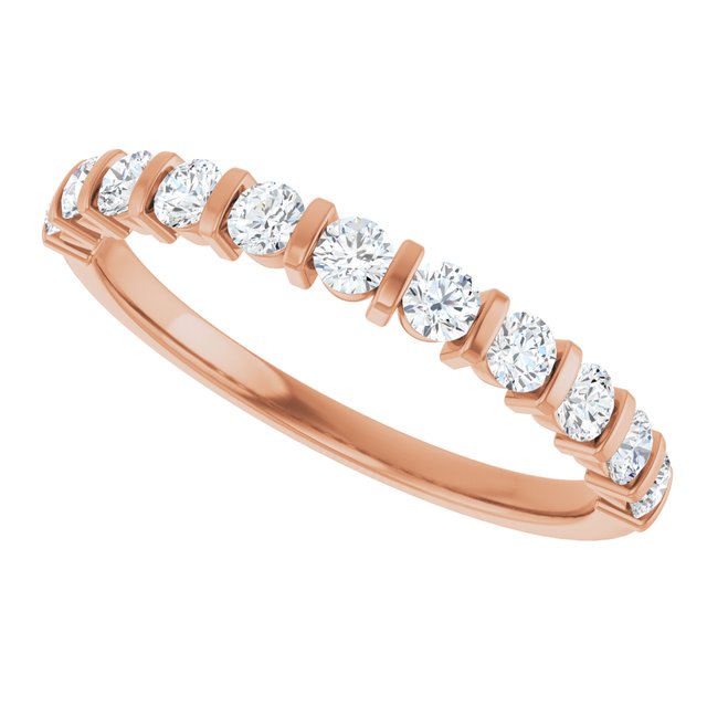 1/2 CTW Natural Diamond Anniversary Band, 1.7 mm