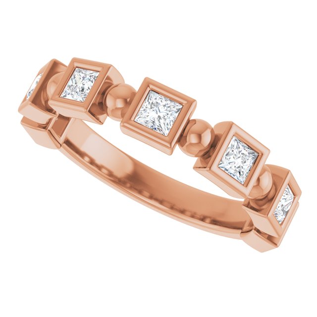 5/8 CTW Natural Diamond Anniversary Band, 3.87 mm
