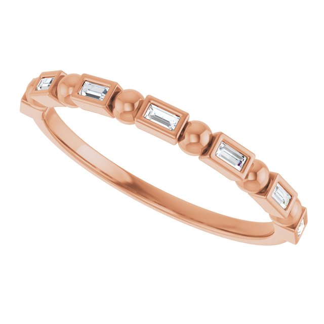1/10 CTW Natural Diamond Anniversary Band, 2.65 mm