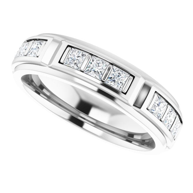 1 3/4 CTW Natural Diamond Band, 6.4 mm