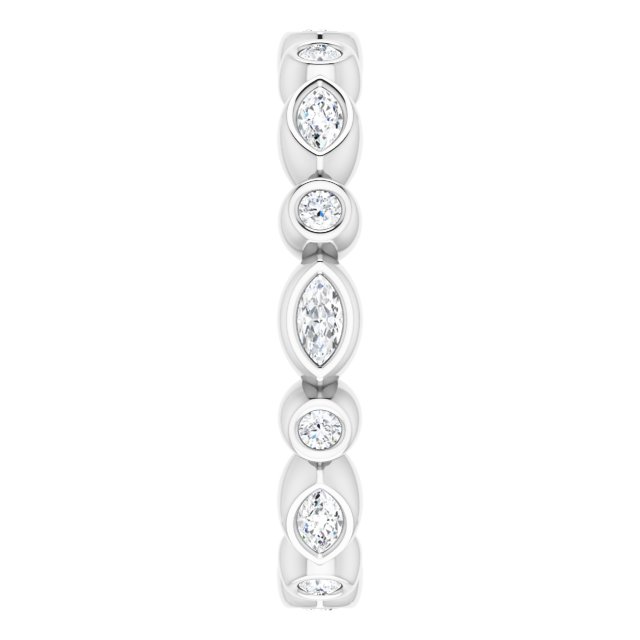 1/3 CTW Natural Diamond Eternity Band, 2.64 mm