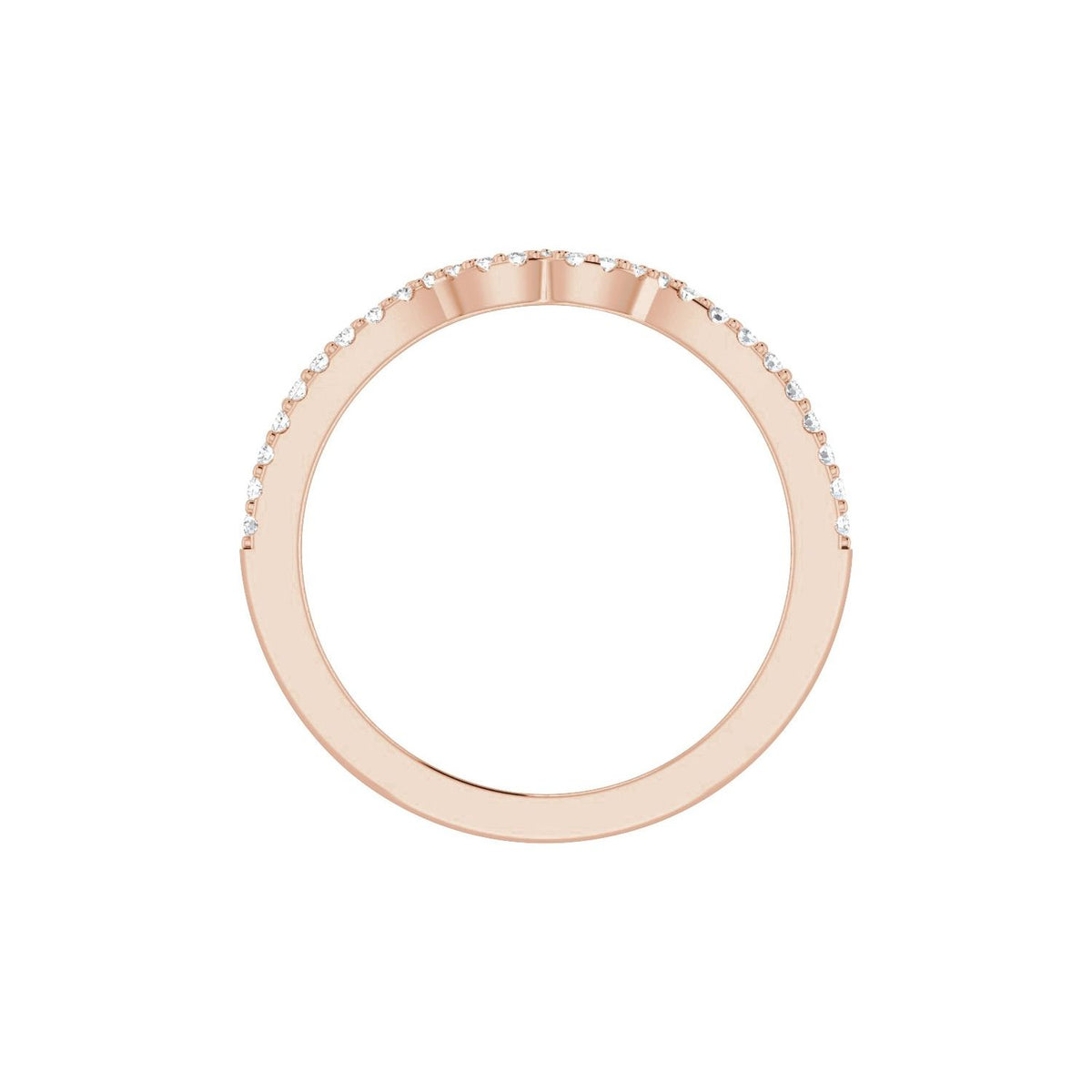 1/6 CTW Natural Diamond Matching Band, 9.6 mm